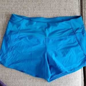 Royal blue lulu lemon shorts